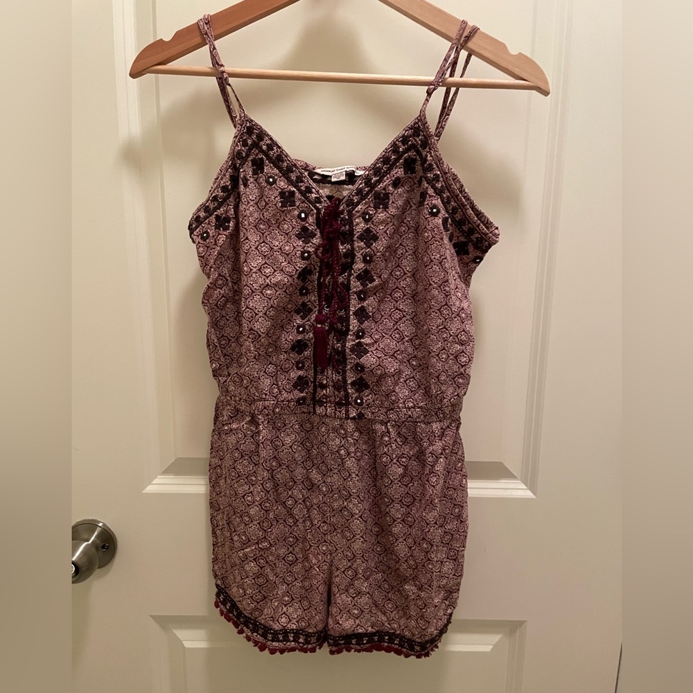 American Eagle - Purple Jumpsuit - Small